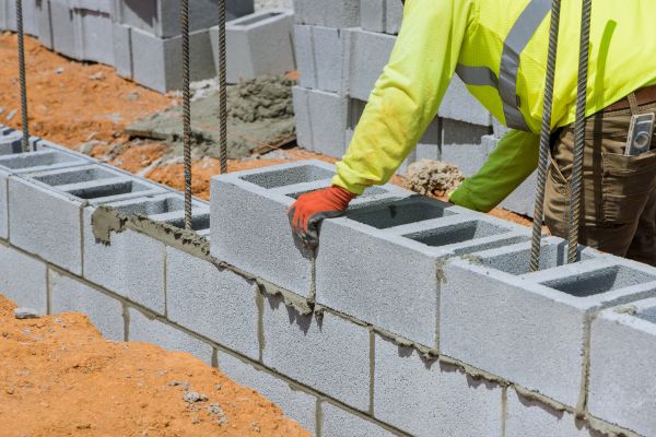Concrete Blocks Installation in Silver Spring