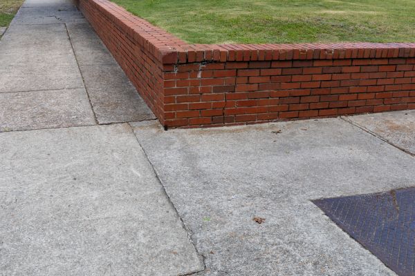 Brick Retaining Wall Repair in Silver Spring