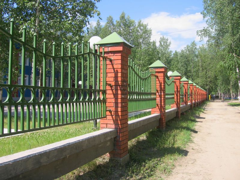 Brick Fence Installation